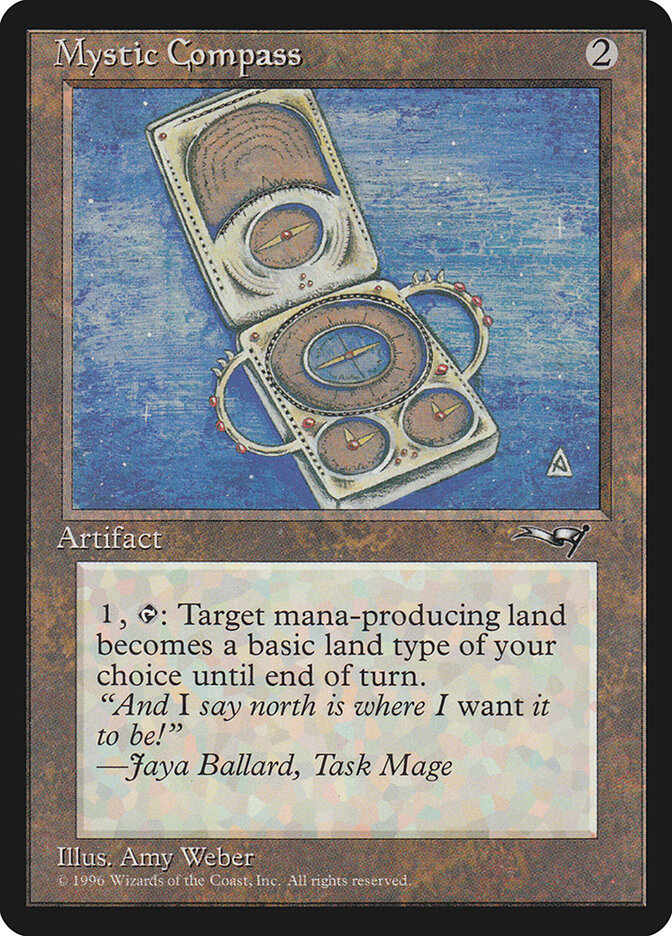 Mystic Compass card front
