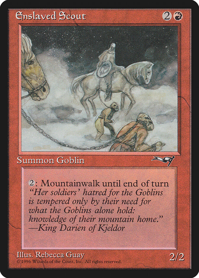 Enslaved Scout card front