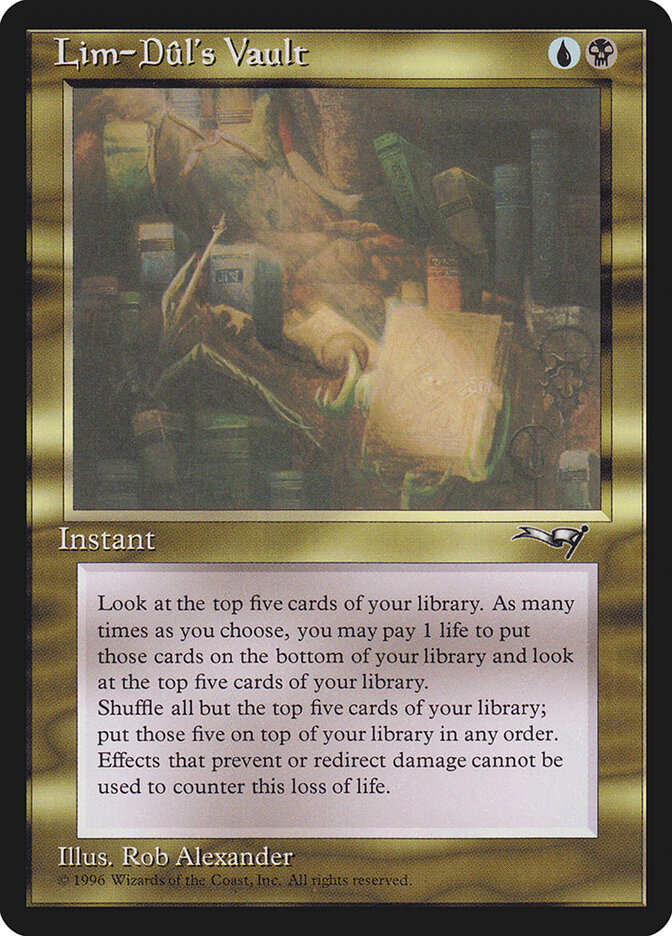 Lim-Dûl's Vault card front