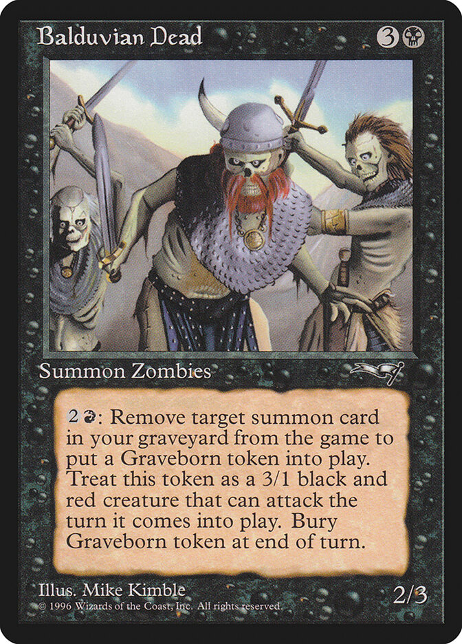 Balduvian Dead card front