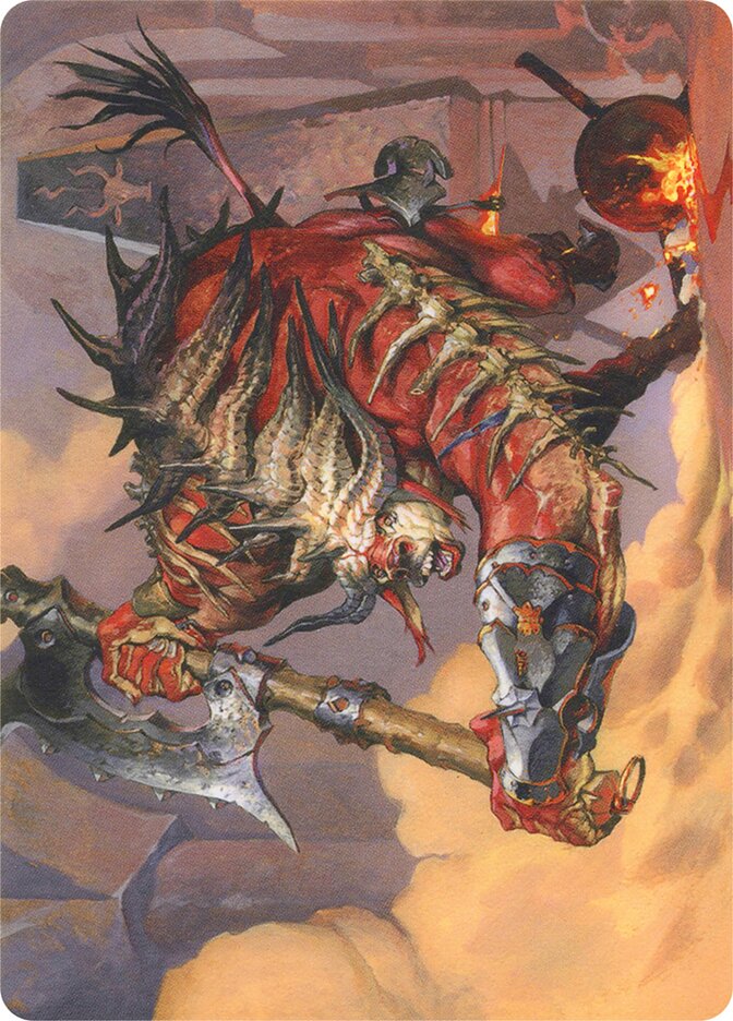 Spinehorn Minotaur card front