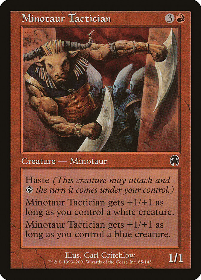 Minotaur Tactician card front