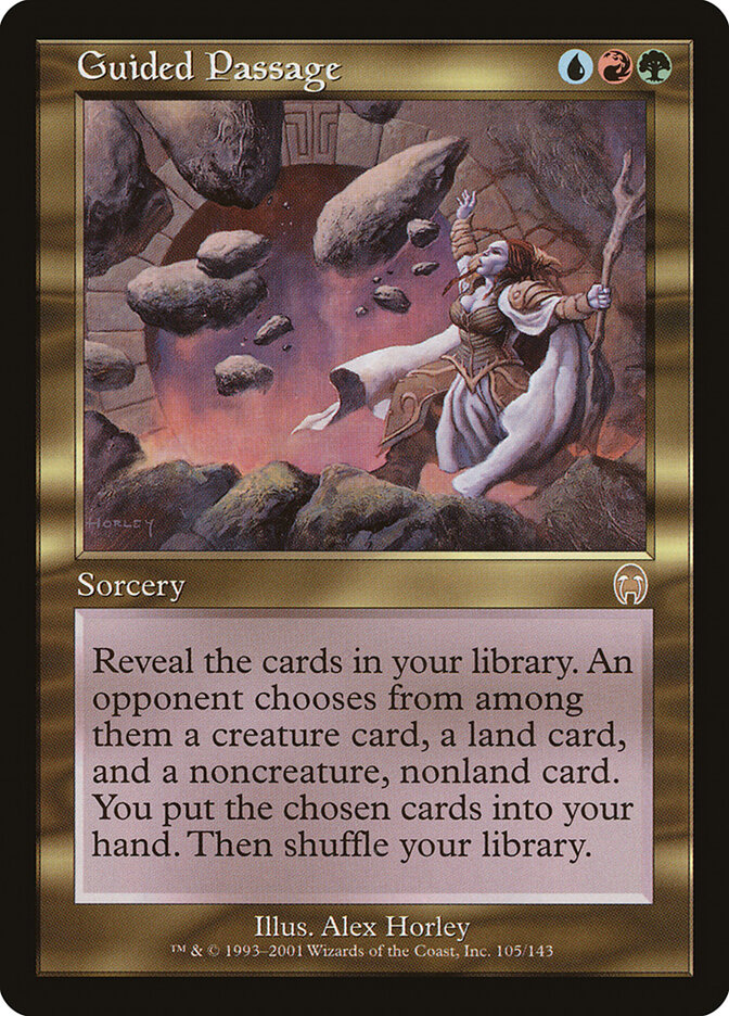Guided Passage card front