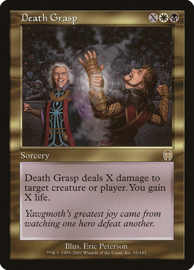 Death Grasp card front