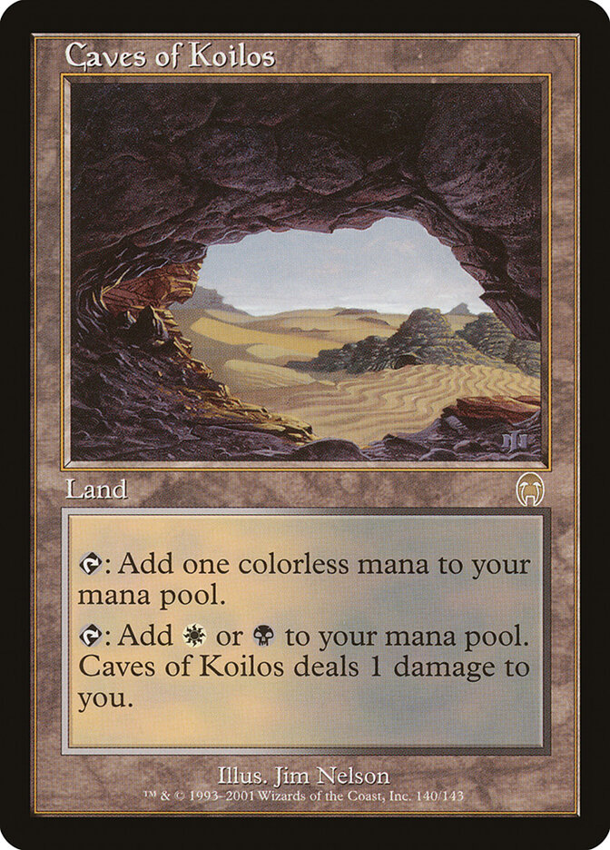 Caves of Koilos card front