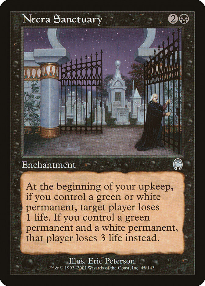 Necra Sanctuary card front