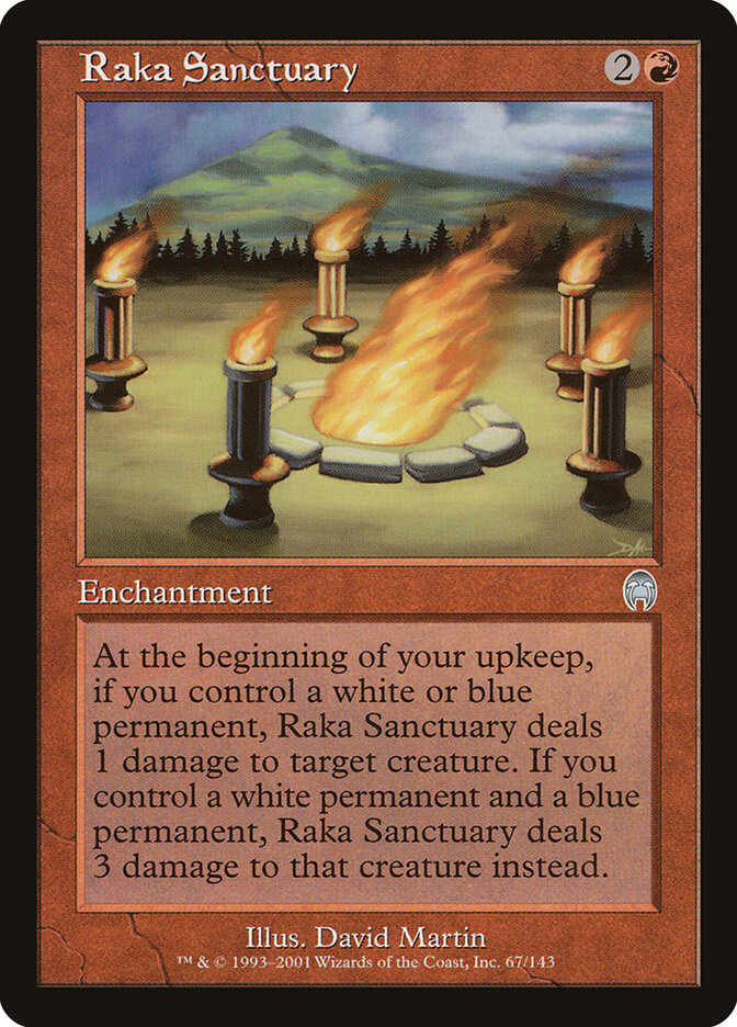 Raka Sanctuary card front