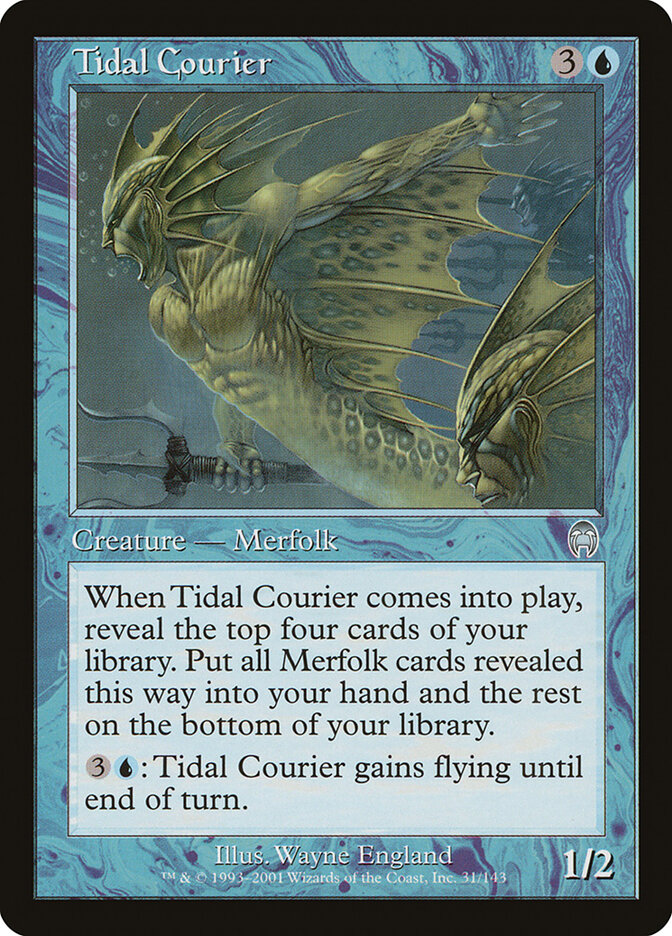 Tidal Courier card front
