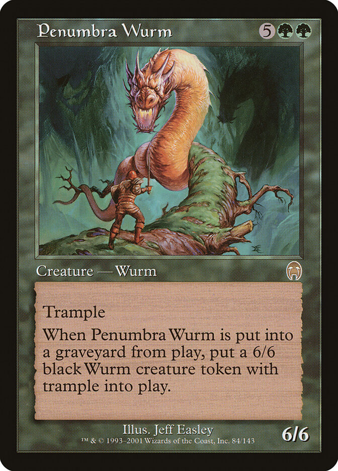 Penumbra Wurm card front