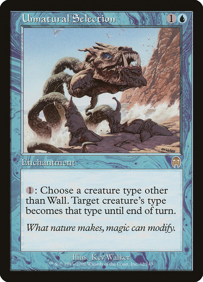 Unnatural Selection card front