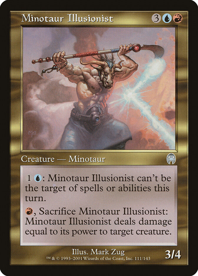 Minotaur Illusionist card front