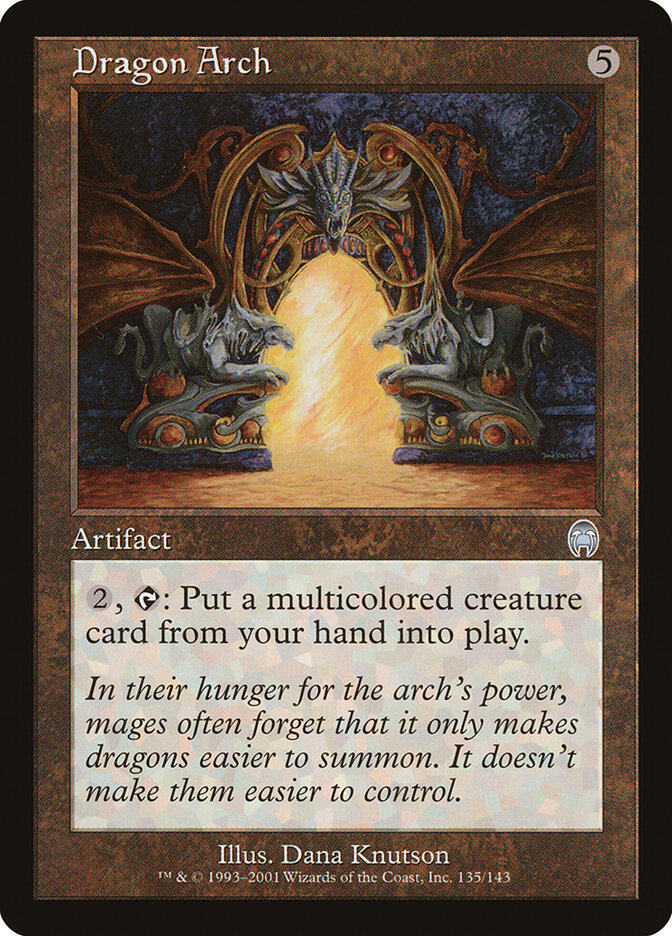 Dragon Arch card front