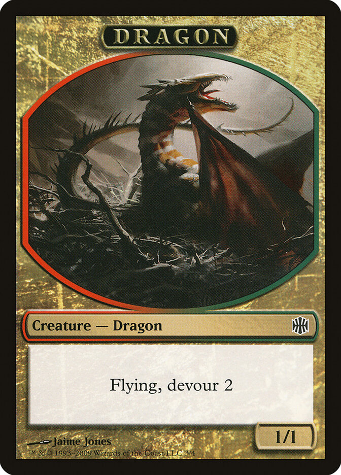 Dragon card front