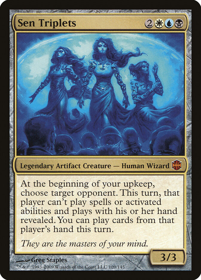 Sen Triplets card front