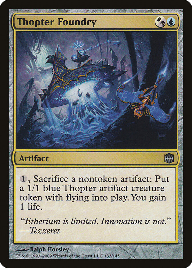 Thopter Foundry card front