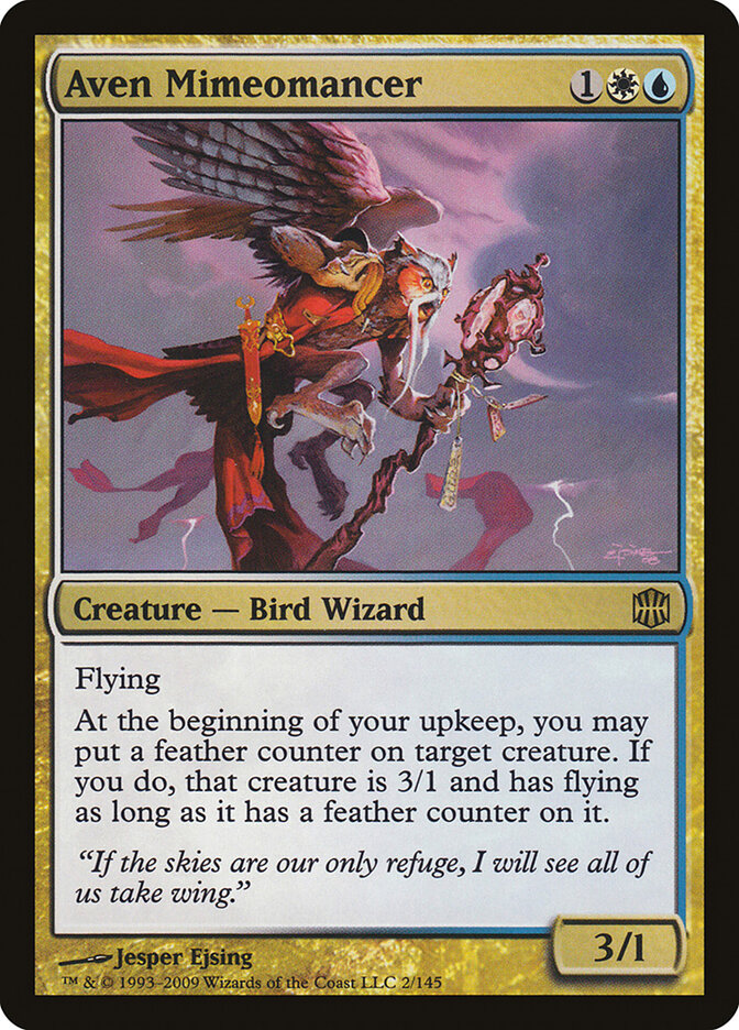 Aven Mimeomancer card front