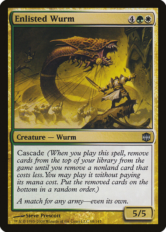 Enlisted Wurm card front