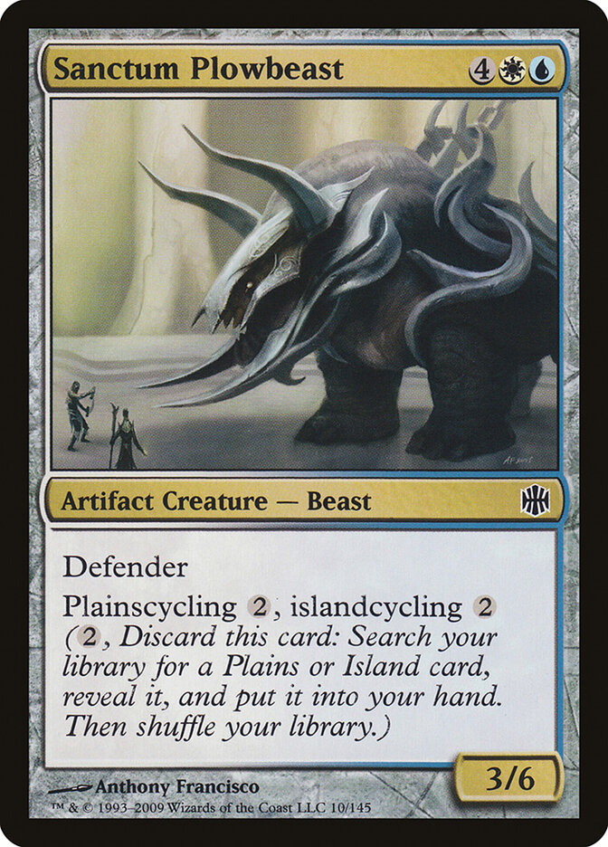 Sanctum Plowbeast card front