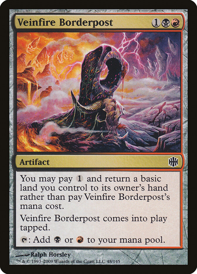 Veinfire Borderpost card front