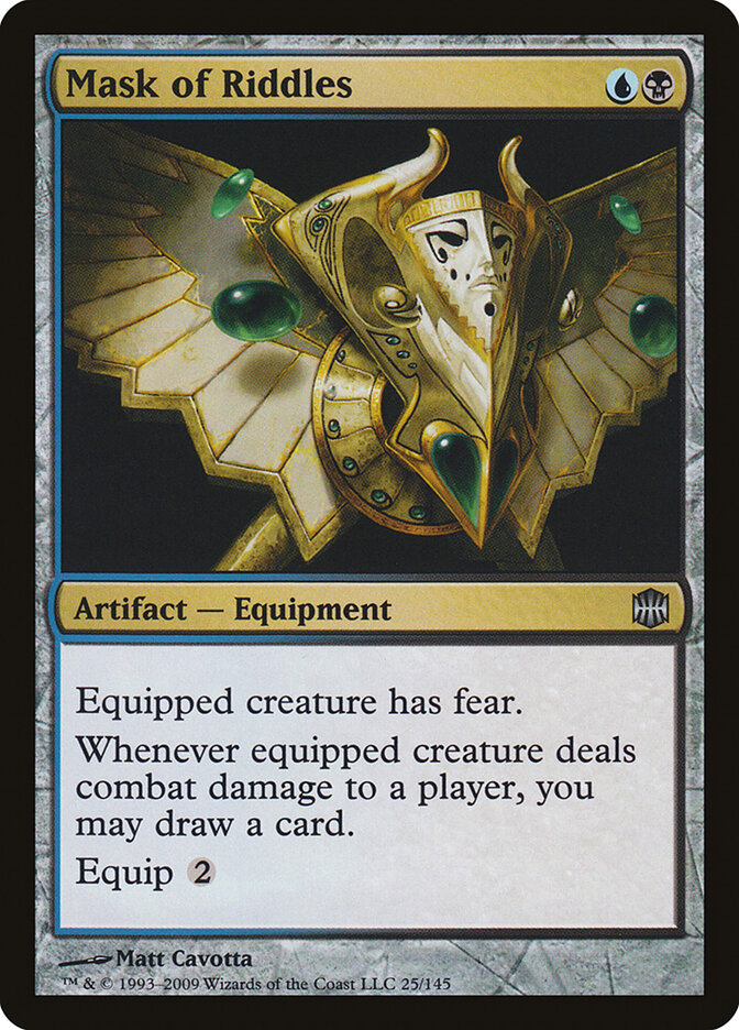 Mask of Riddles card front