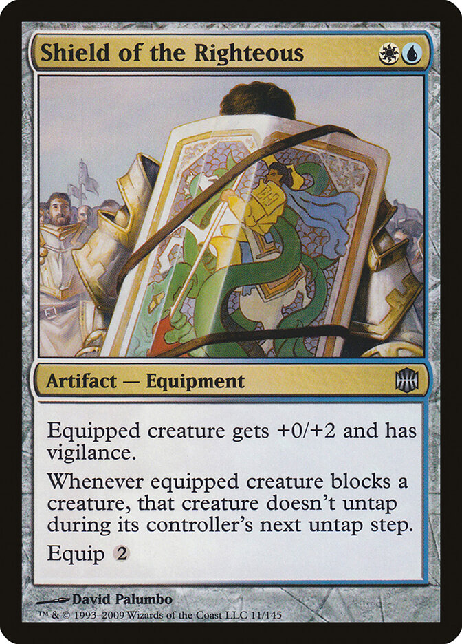 Shield of the Righteous card front