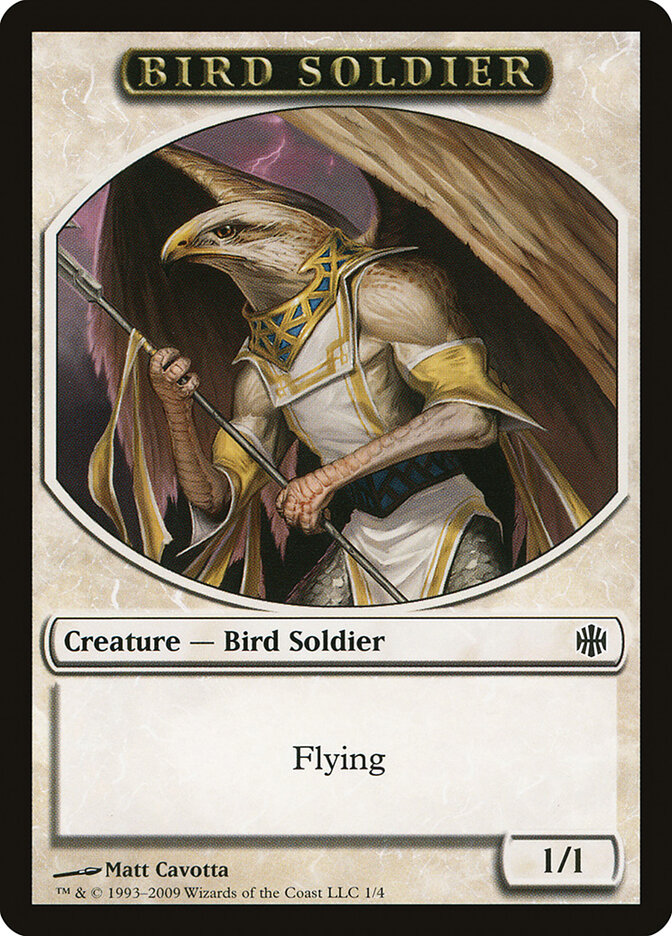 Bird Soldier card front