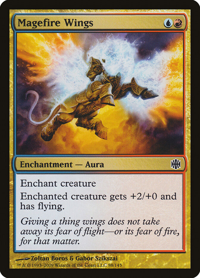 Magefire Wings card front