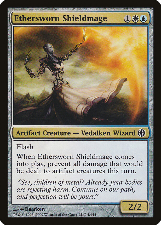 Ethersworn Shieldmage card front