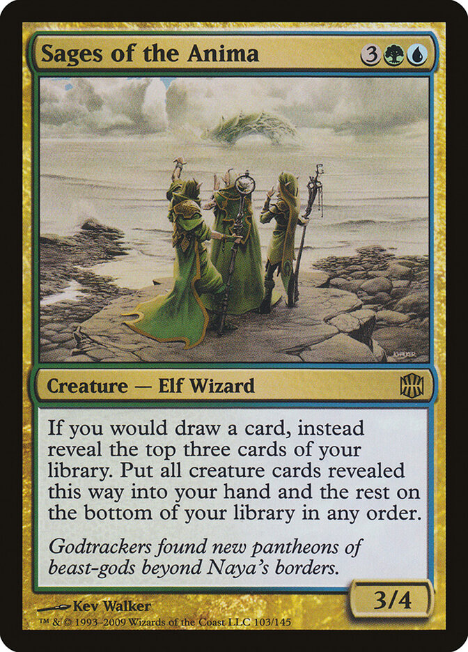Sages of the Anima card front