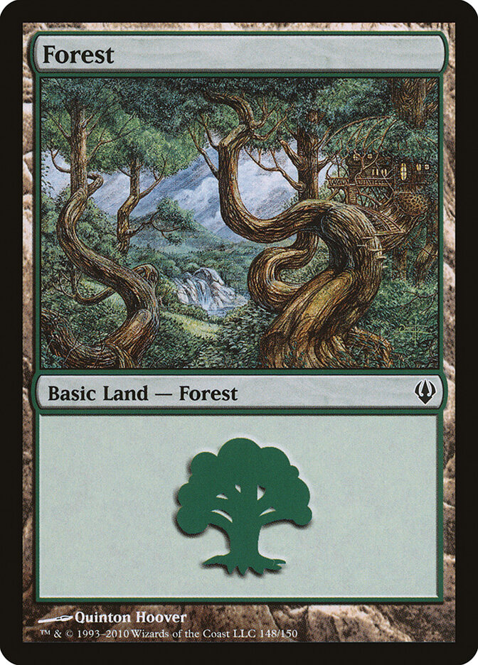 Forest card front