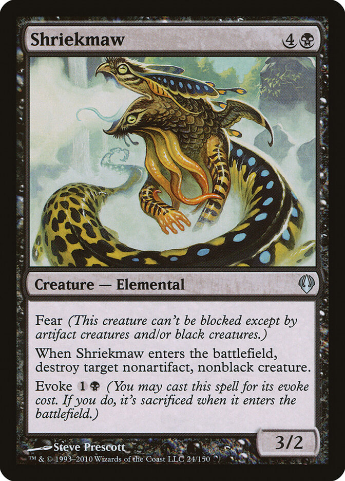 Shriekmaw card front
