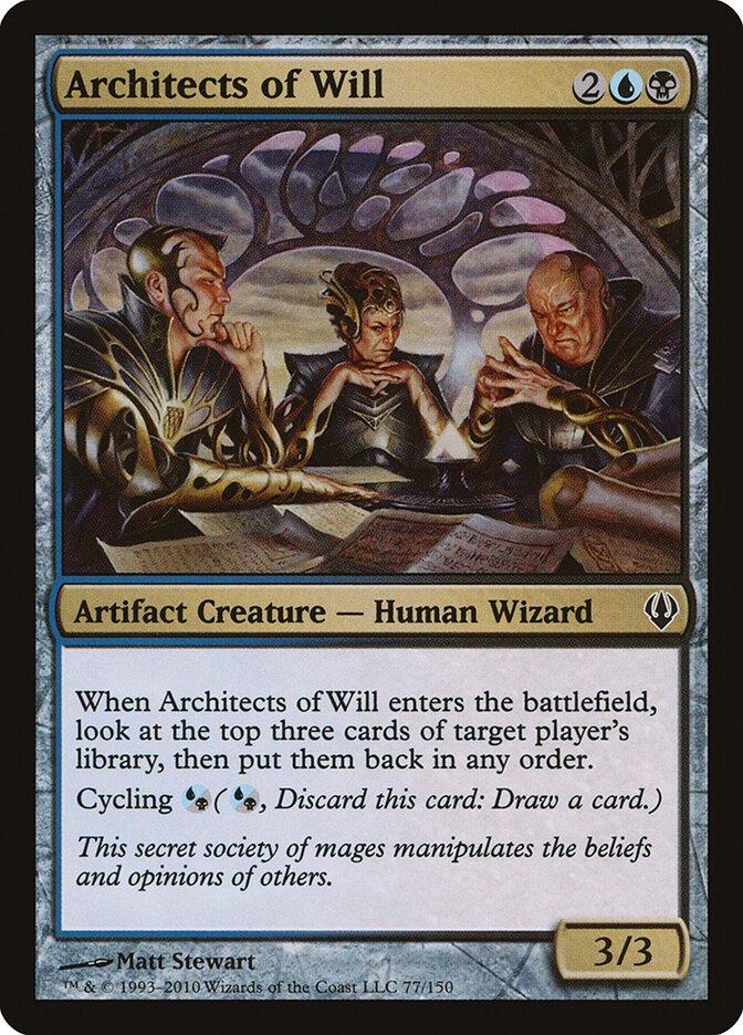 Architects of Will card front