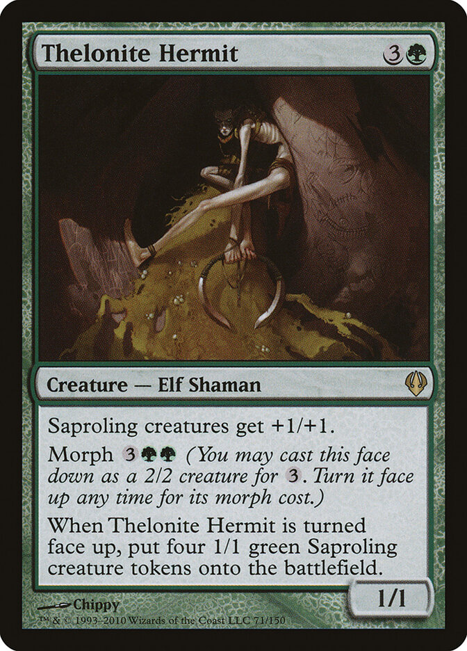 Thelonite Hermit card front