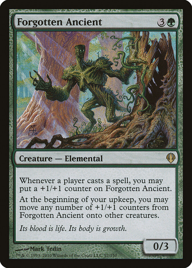 Forgotten Ancient card front