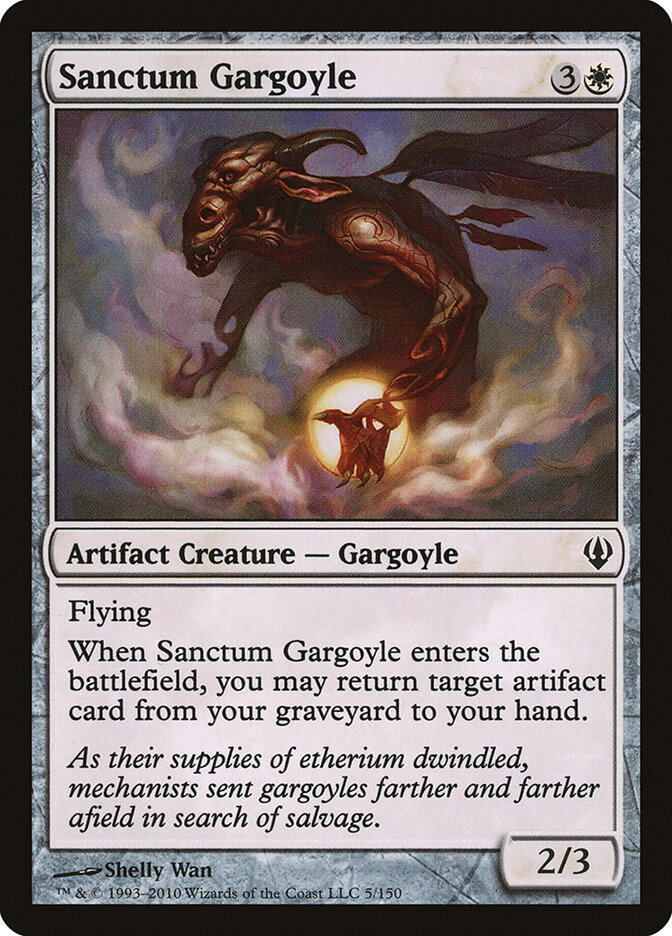 Sanctum Gargoyle card front