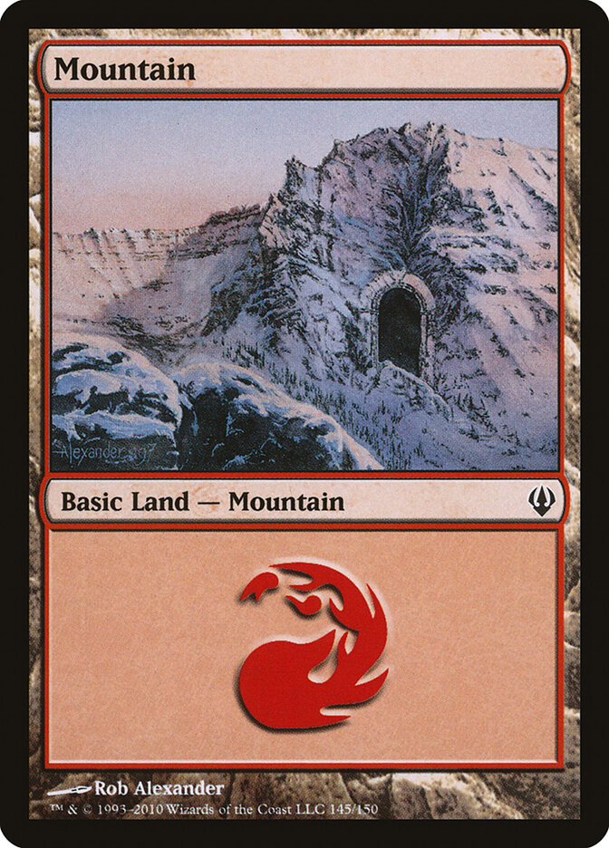 Mountain card front