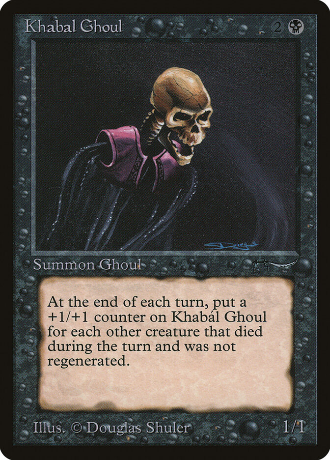 Khabál Ghoul card front