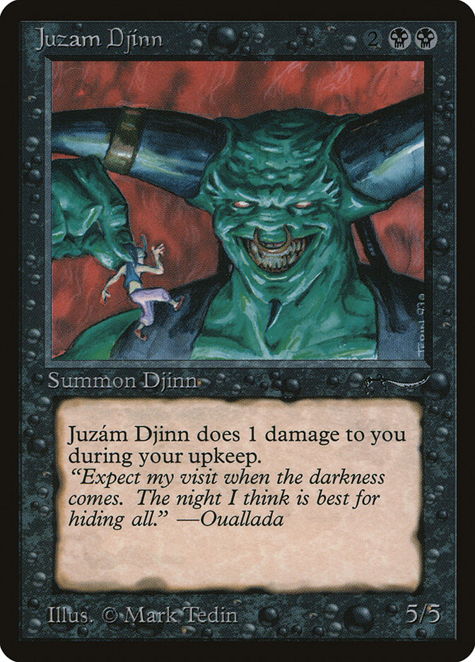Juzám Djinn card front