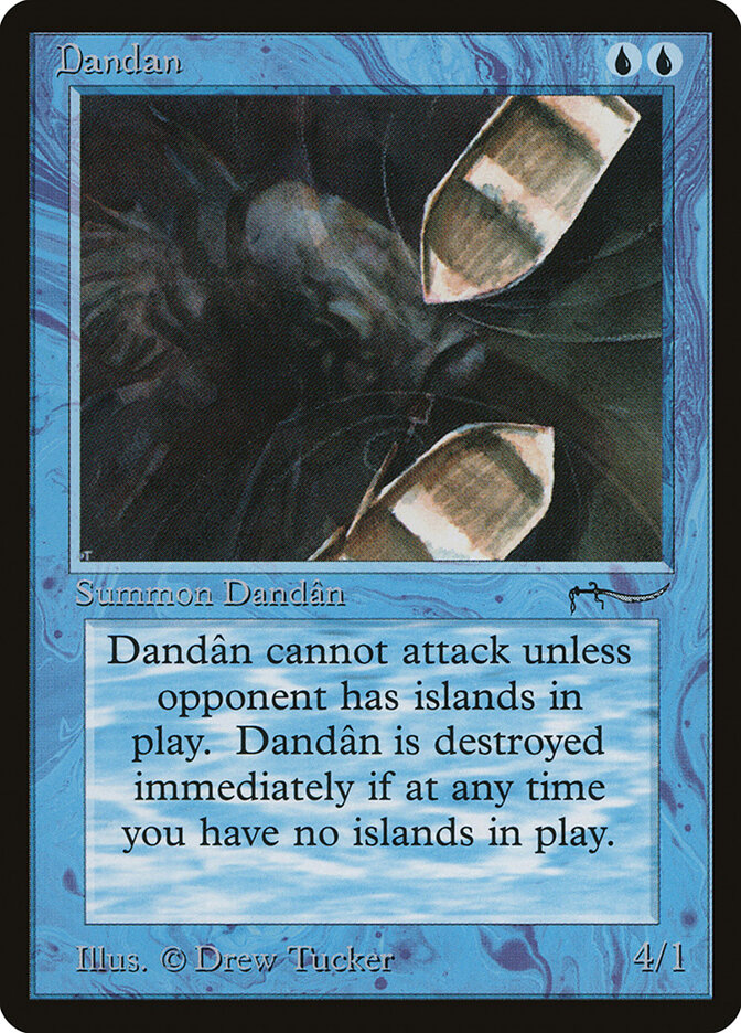 Dandân card front