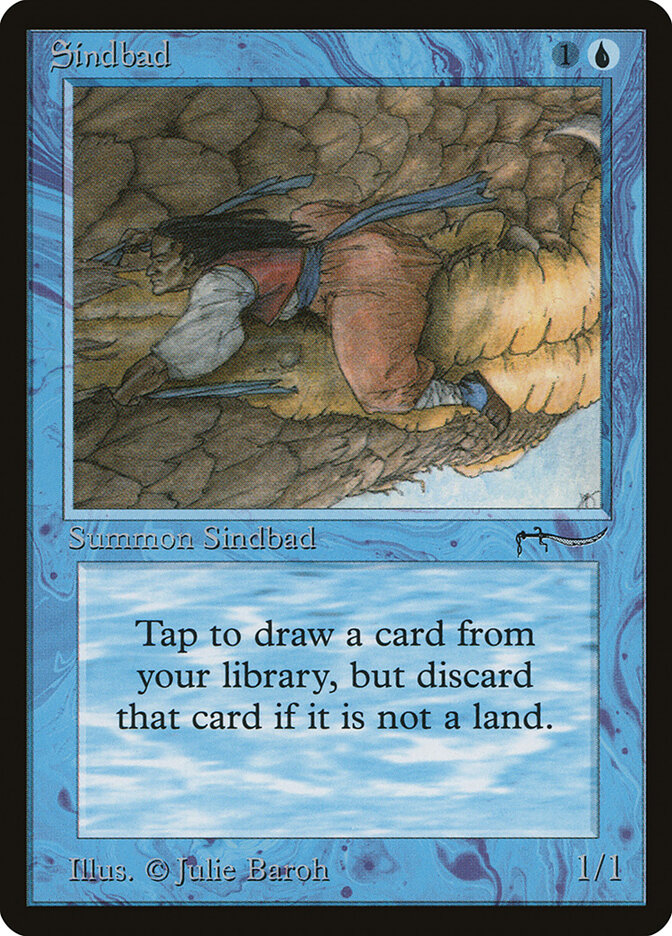 Sindbad card front