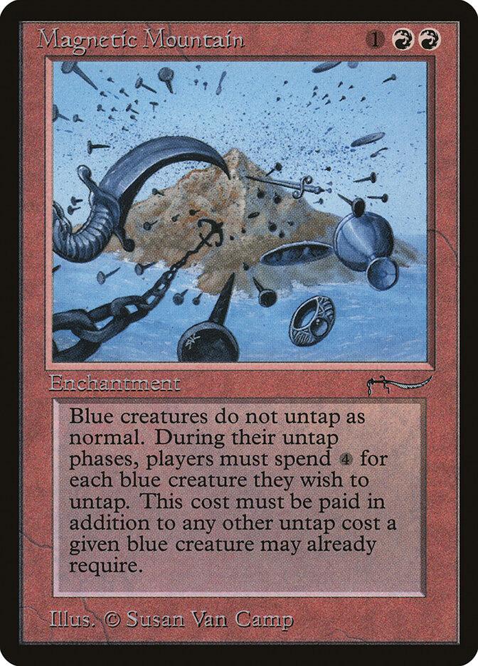 Magnetic Mountain card front
