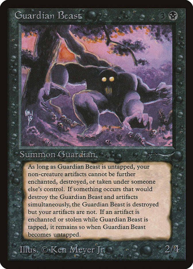 Guardian Beast card front