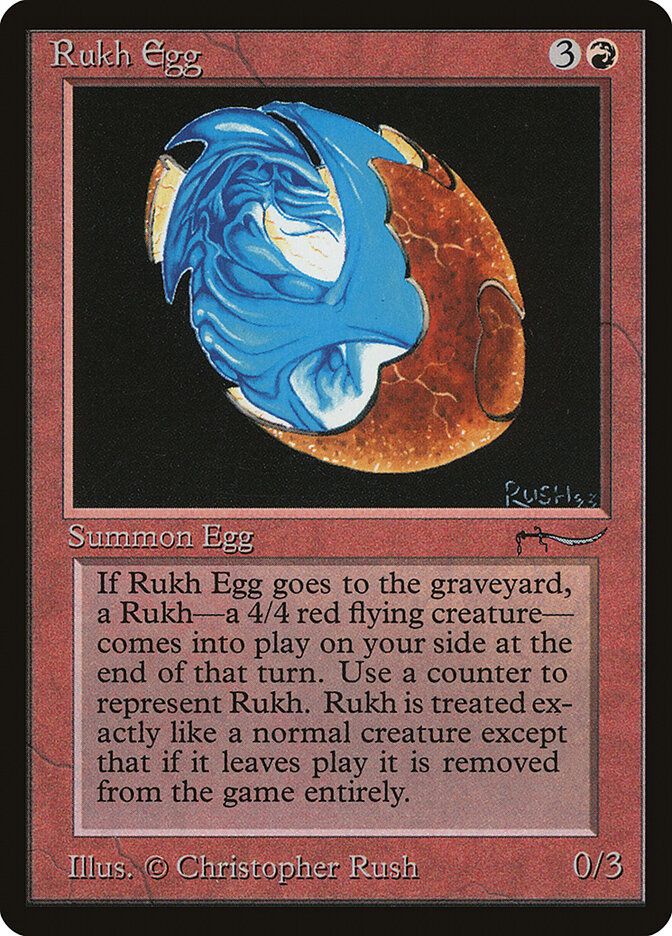 Rukh Egg card front