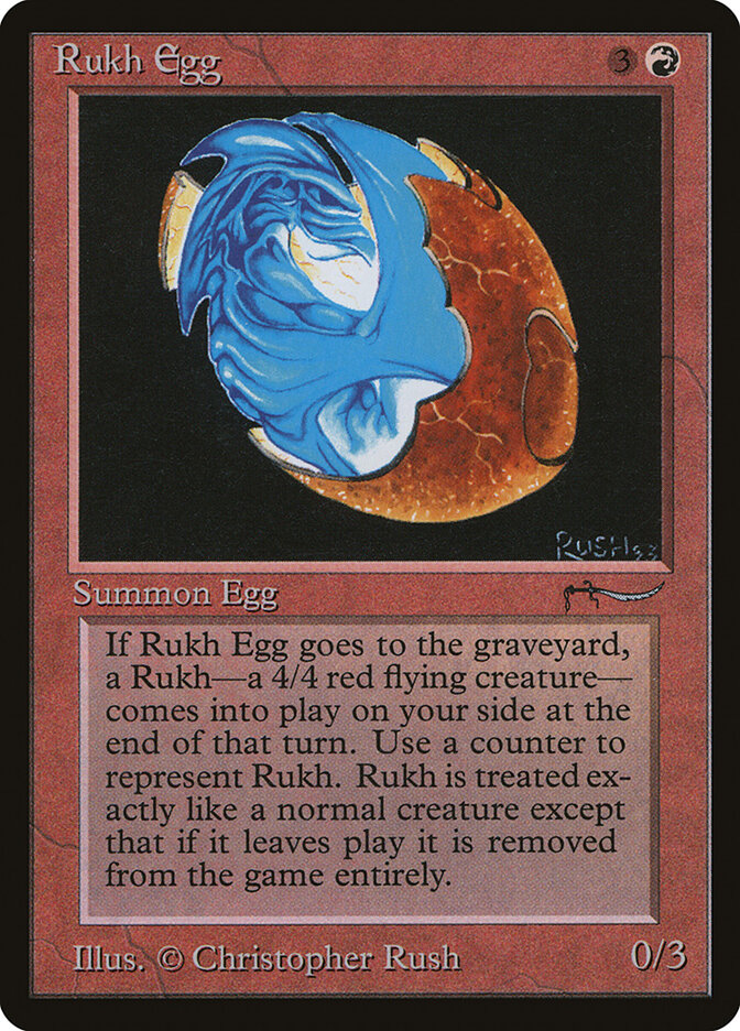 Rukh Egg card front