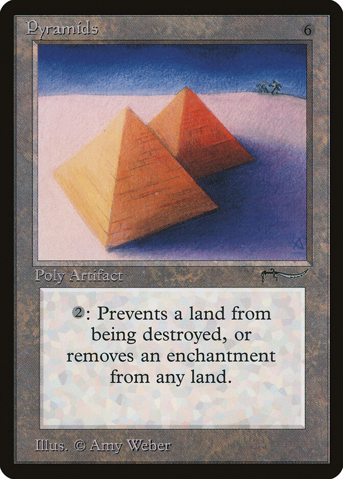 Pyramids card front