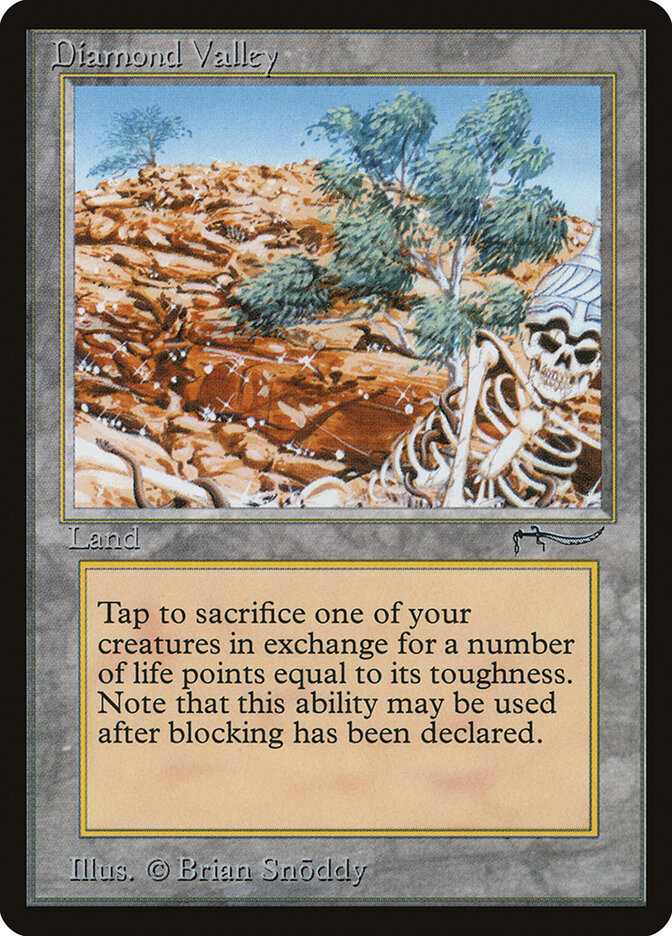 Diamond Valley card front