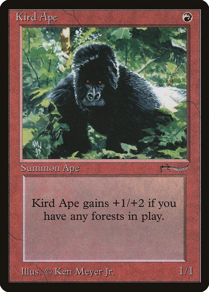 Kird Ape card front