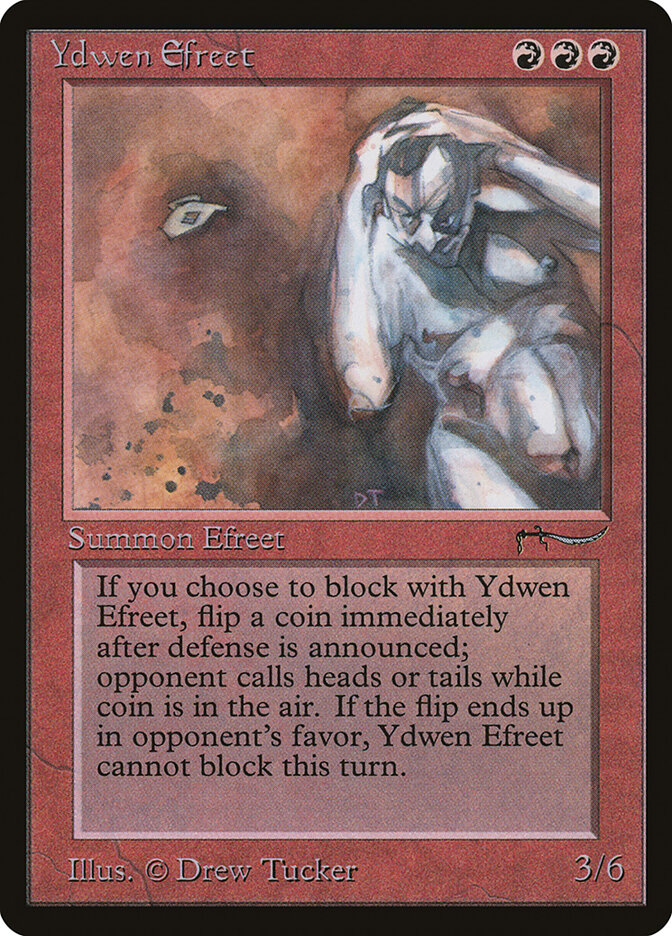 Ydwen Efreet card front