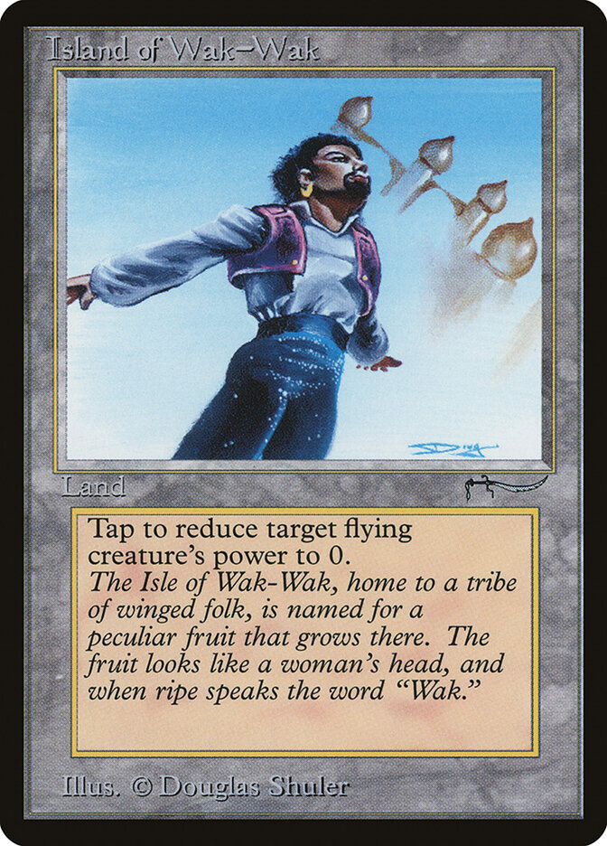 Island of Wak-Wak card front