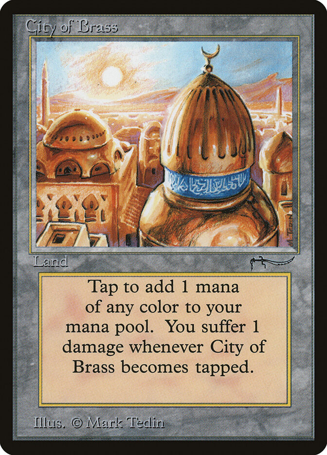 City of Brass card front